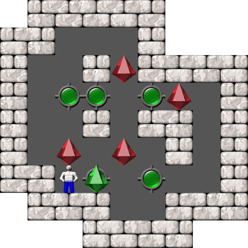 Sokoban F. Pokorny collection level 20